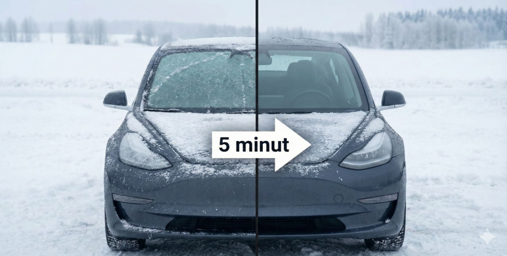 Odmrażanie Tesli